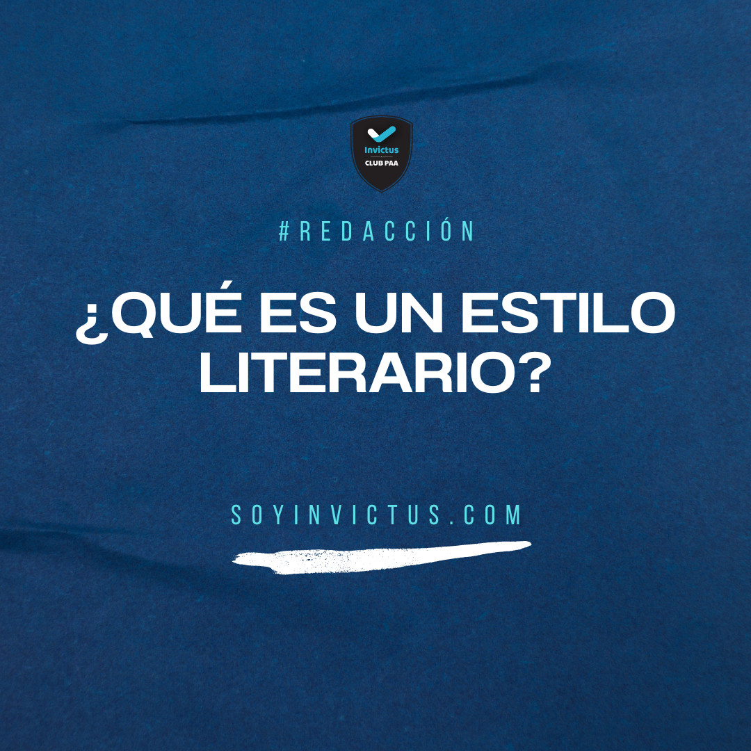 ¿Qué es un estilo literario?